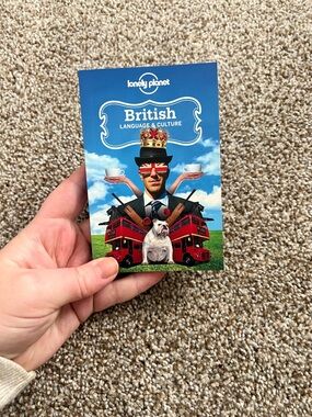 NWOT lonely planet British language and culture sayings mini book